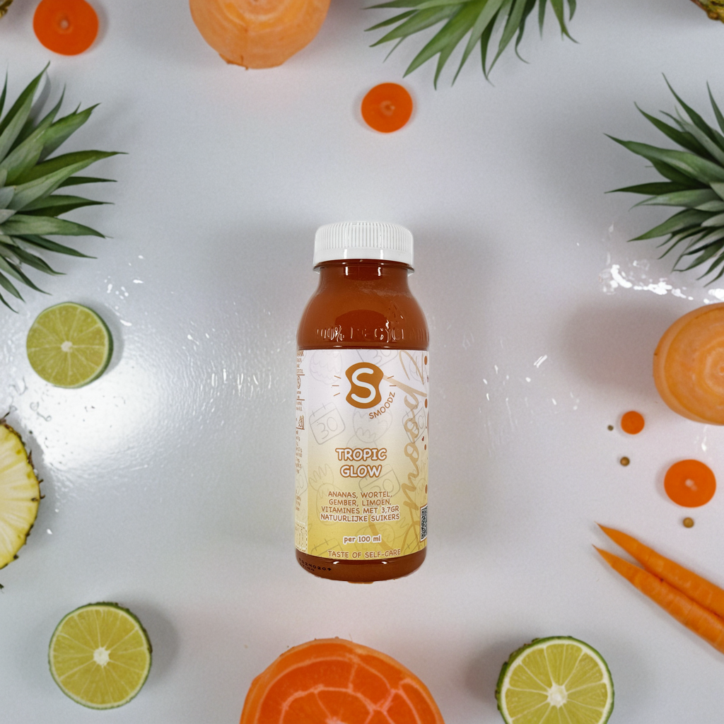 Detox Tropic Glow: een tropisch sapje, perfect voor een frisse en gezonde detox.